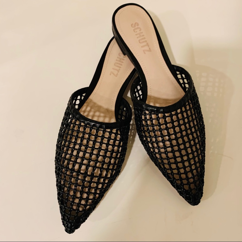 schutz marli huarache mule